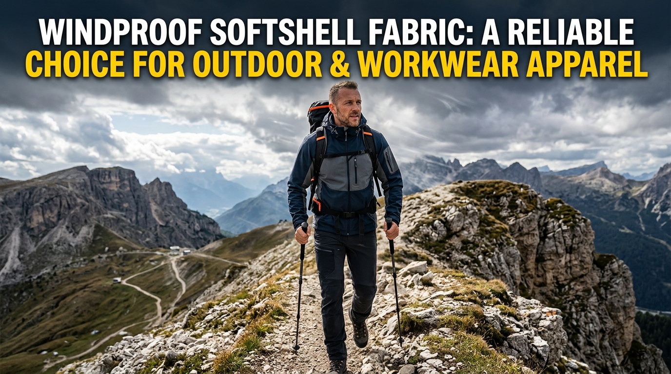 Külək keçirməyən Softshell Parça: Xarici və İş Geyimi üçün Etibarlı Seçim