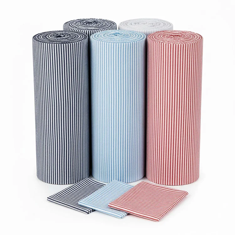 Polyester zolaqlı oxford astarı Polyester zolaqlı oxford astarı